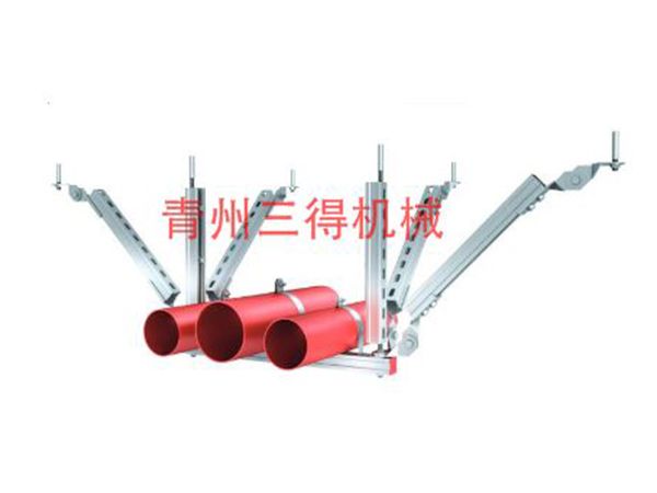 多管共架側向+縱向抗震支吊架